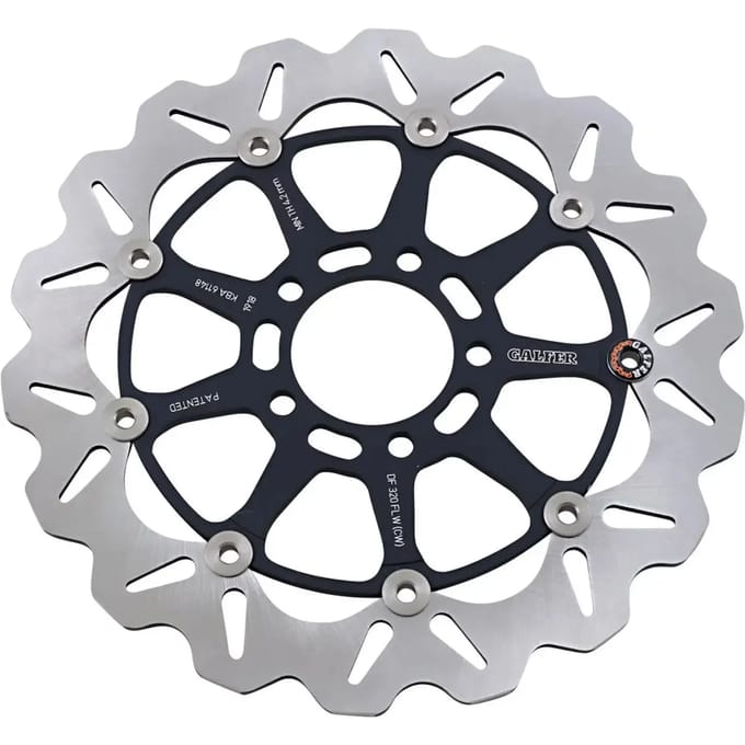 Zwevende remschijf voor wegmotorfiets Galfer Wave 320x5 mm