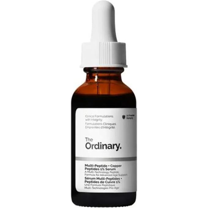 Formule multi-peptides + peptides de cuivre 1 % THE ORDINARY pour le soutien du vieillissement avancé 30 ml (3 options) 1PCS white