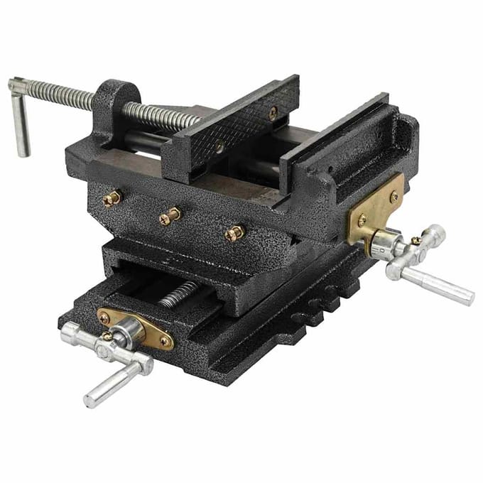 vidaXL - Bankschroef - handmatig - 150 - mm