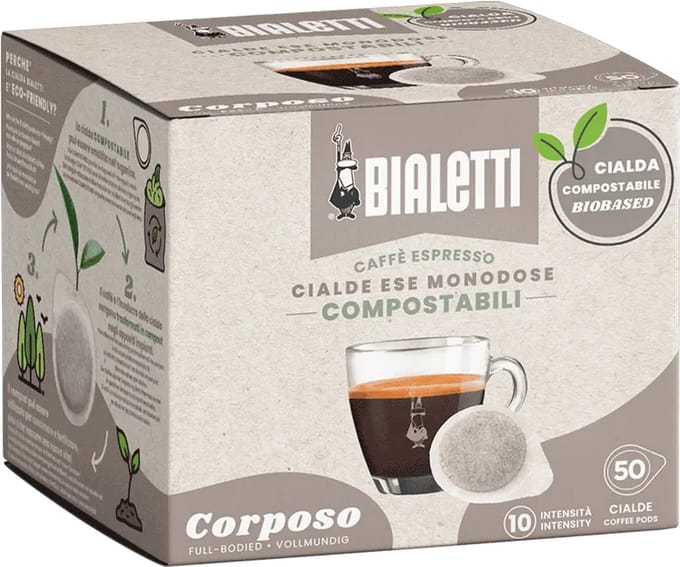 Bialetti Corposo - ESE servings - 50 stuks