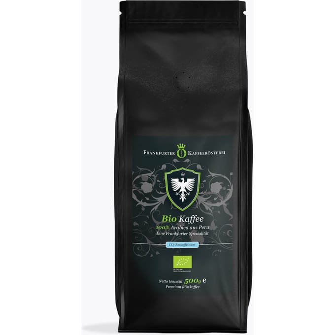 Frankfurter Kaffeerösterei Bio espresso zonder cafeïne 500g