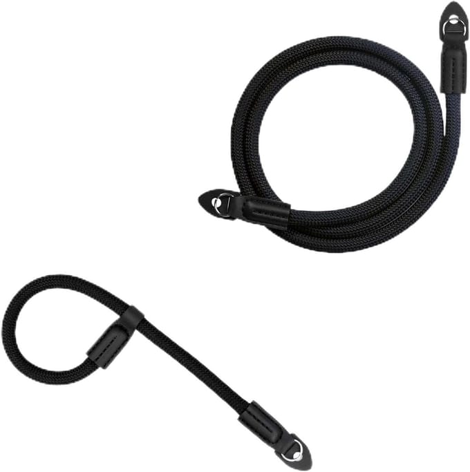 Verstelbare camera strap set van 2 stuks, polsband voor sportcamera en SLR, snelontgrendelbare bevestiging
