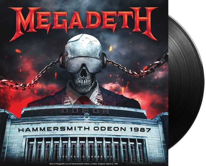 Megadeth - Hammersmith Odeon 1987 Live Radio Broadcast (LP)