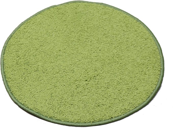 Karpet Batan - Lichtgroen - 133 cm Rond