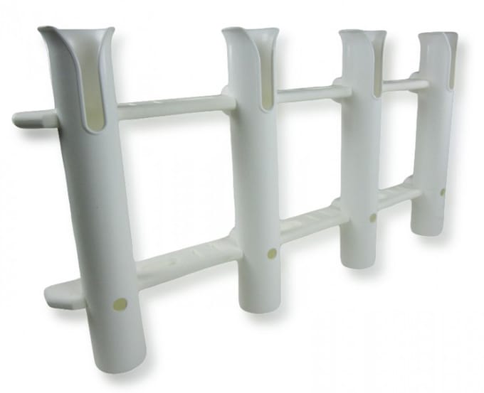 Hengelhouder met 4 buizen