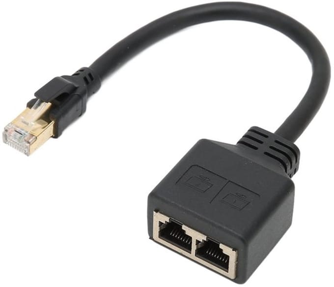 Allecto - Rj45 Ethernet-splitter - Ethernet-kabelsplitter