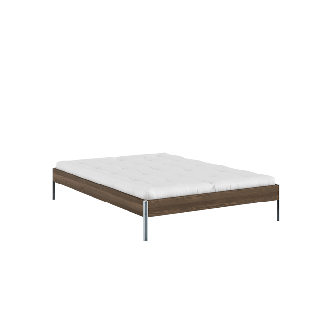 Karup Core Bed - 106 Carob brown lacquered - 106 carob brown lacquered - 140 x 200 cm