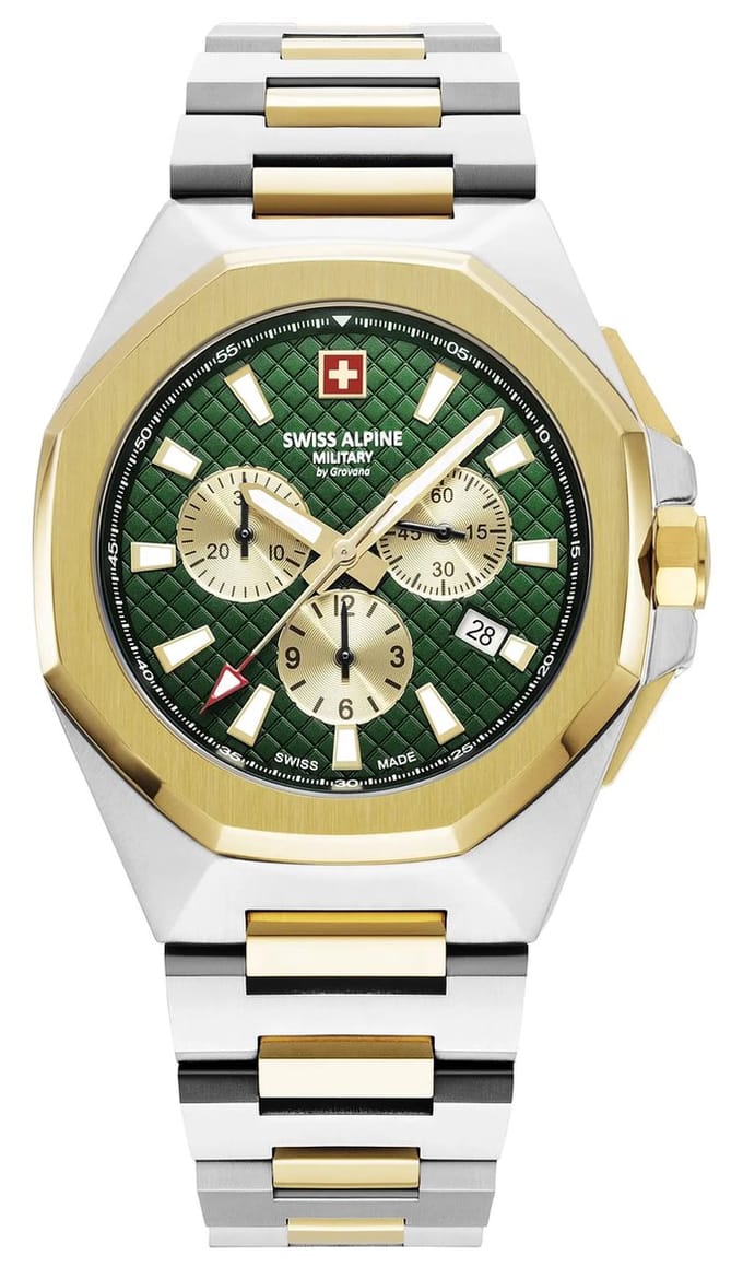 Swiss Alpine Military Typhoon Chrono SAM7005.9144 mannen horloge