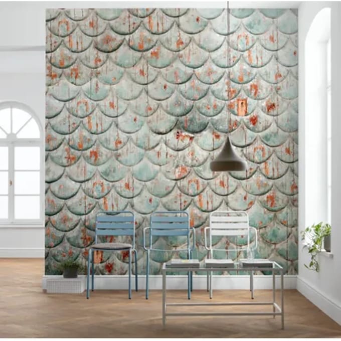 Fotobehang Antique - Meerkleurig - 2,80m X 300cm