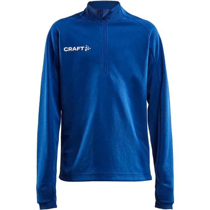Kinder sweatshirt met 1/2 rits Craft evolve