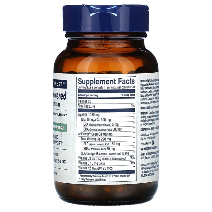 Wiley's Finest, CatchFree Omega, 60 capsules molles