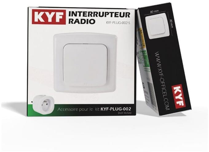 KYF – Interne schakelaar KYF-PLUG-001/003 – USB/USB-C – Energiemeter