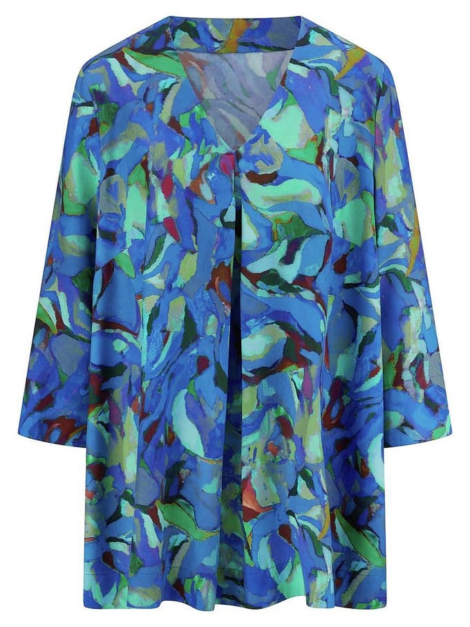 Lange blouse Van Emilia Lay blauw