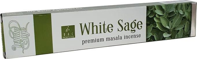Wierookstokjes Balaji Witte Salie (los pakje van 15 gram)