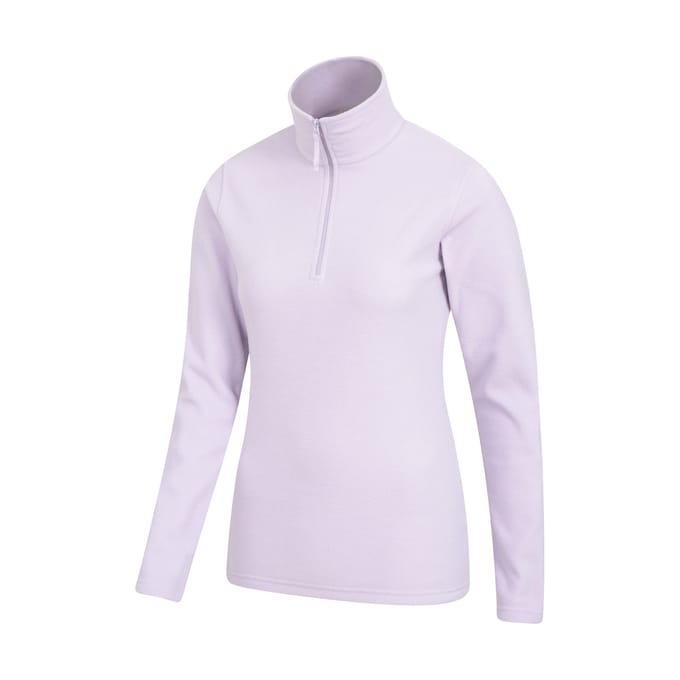 Mountain Warehouse Dames/Dames Camber II Fleece Top (Paars)