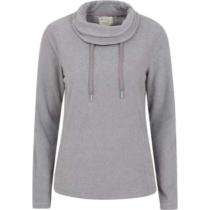 Mountain Warehouse Dames/Dames Hebridean Cowl Neck Fleece Top (Donkergrijs)