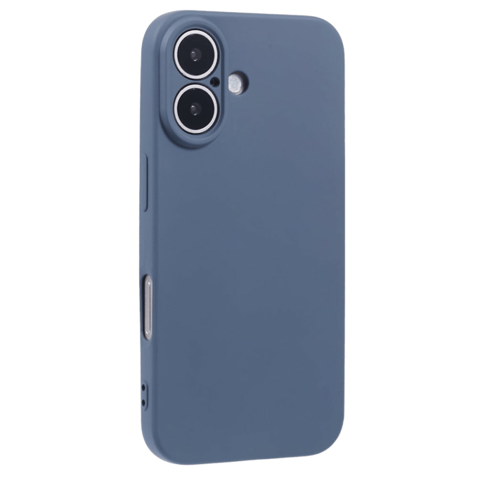 Mocaa Apple iPhone 16 Plus Lens Protection Hoesje Blauw