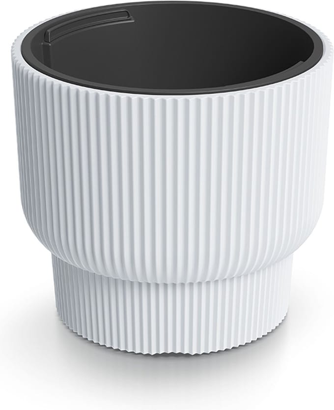 Bloempot Rond Milly LR 40cm WIT Prosperplast