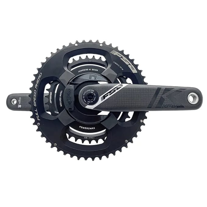 Fsa K-force Team Powerbox Direct Mount Crankstel Met Vermogensmeter Zilver 172.5 mm / 52/36t