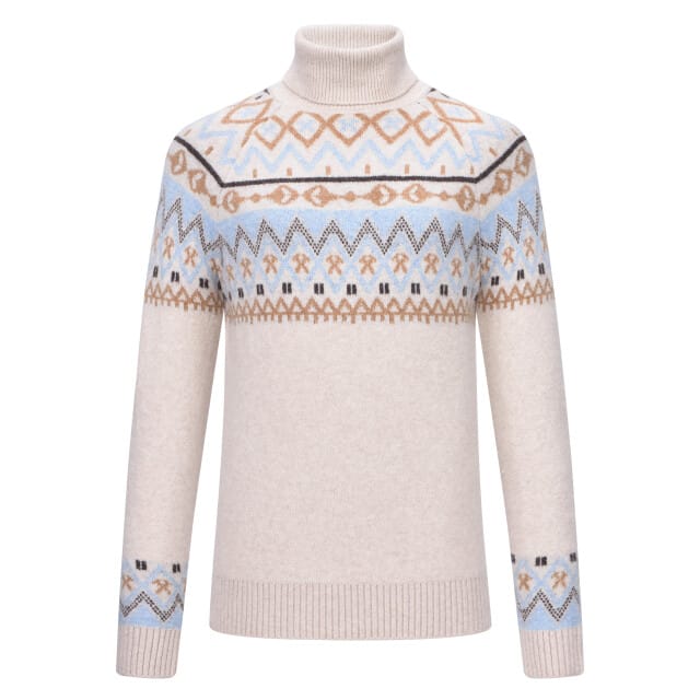 HV Polo Pullover Dyanne Natural Heather - M | Winterkleding ruiter