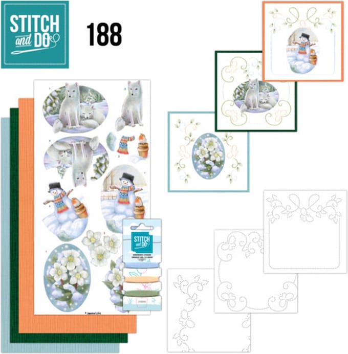Stitch and Do 188 - Jeanine's Art - Winter Garden