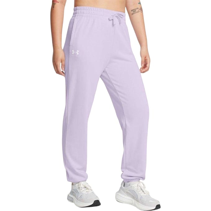 Under Armour Rival-joggingbroek van badstof voor dames (Paars)