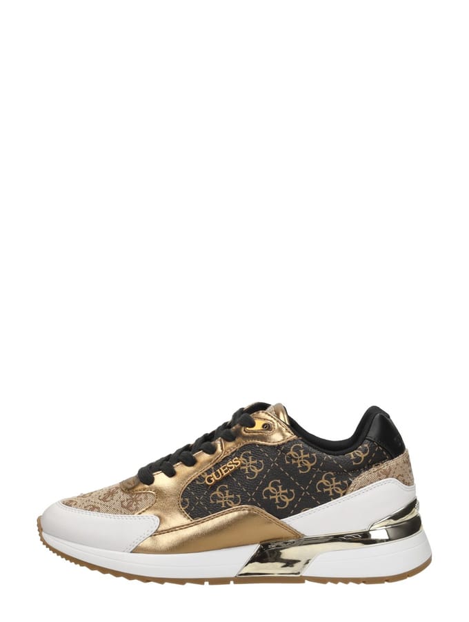 Dames Sneakers Guess Moxea12 Brown Bruin - Maat 36