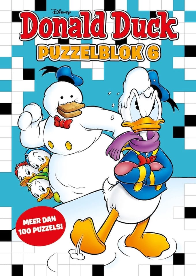 Donald Duck Puzzelblok 6-2024 - Puzzel je warm!