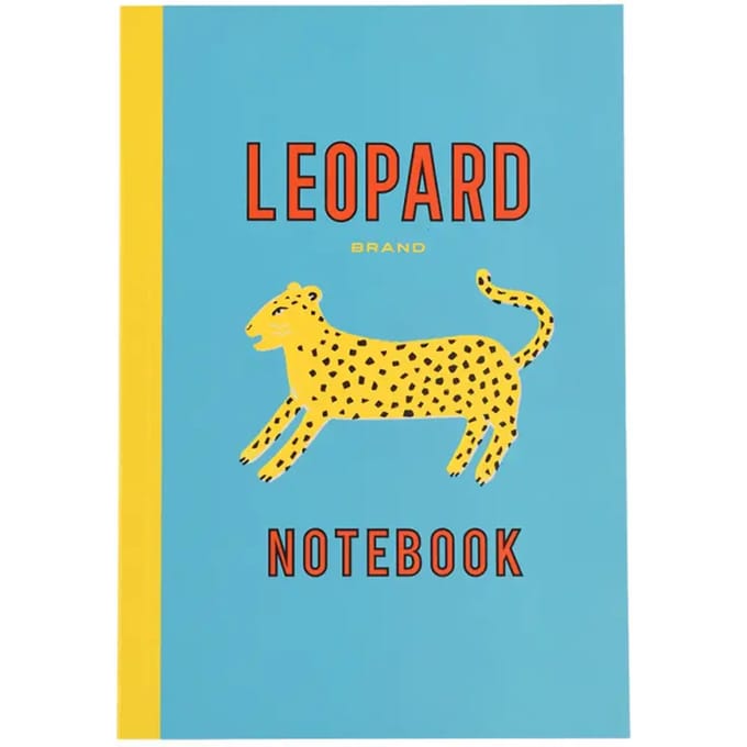a5 notitieblok Rex London Ligné Léopard