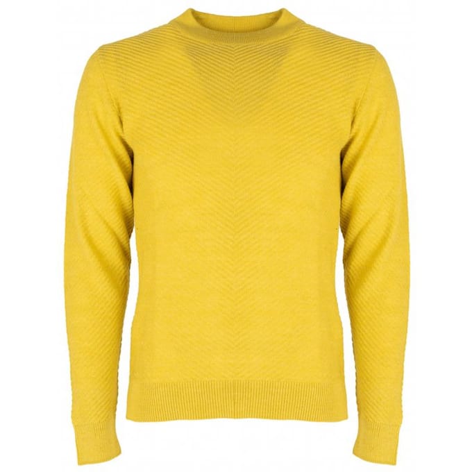 Xagon Man stoppen C-Neck Mannen geel