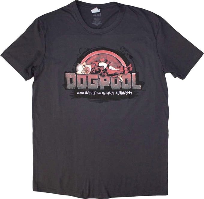 Marvel Deadpool - Dogpool Autonomy Heren T-shirt - M - Grijs