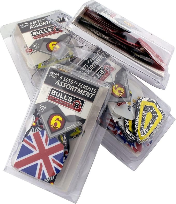 Bull´s Flights 6-pack Assortiment 18 Flights