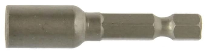 GEKO Magnetische schroefbit - 7 mm hex - 48 mm - legeringsstaal