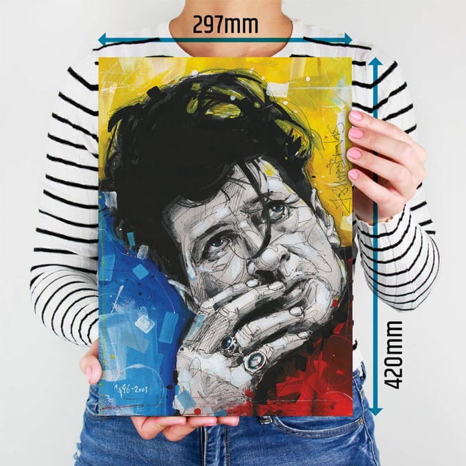 Herman Brood poster 29,7x42 cm (A3)