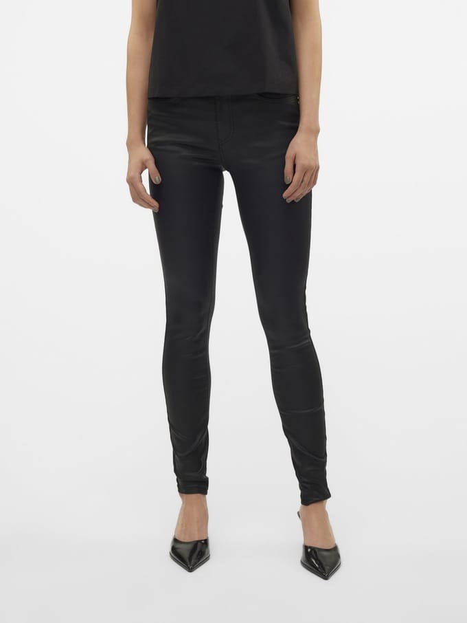 Vero Moda Broeken VMFLASH Mid rise Broek