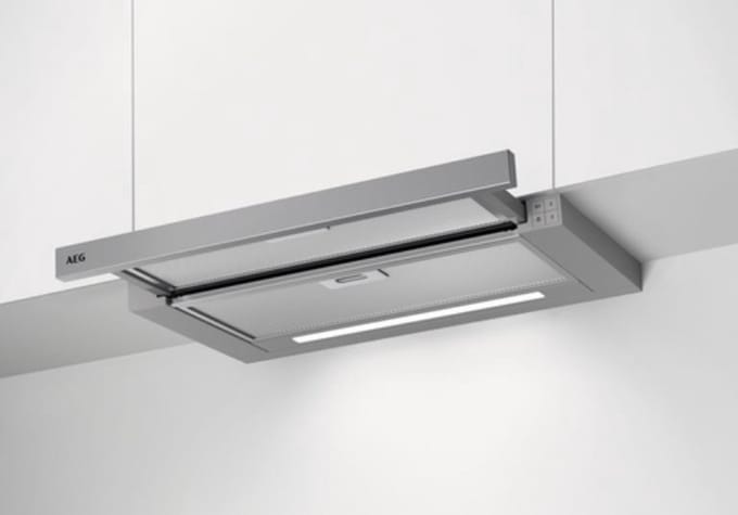 AEG DPB3640M Semi-inbouw (uittrekbaar) Grijs 440 m³/uur C