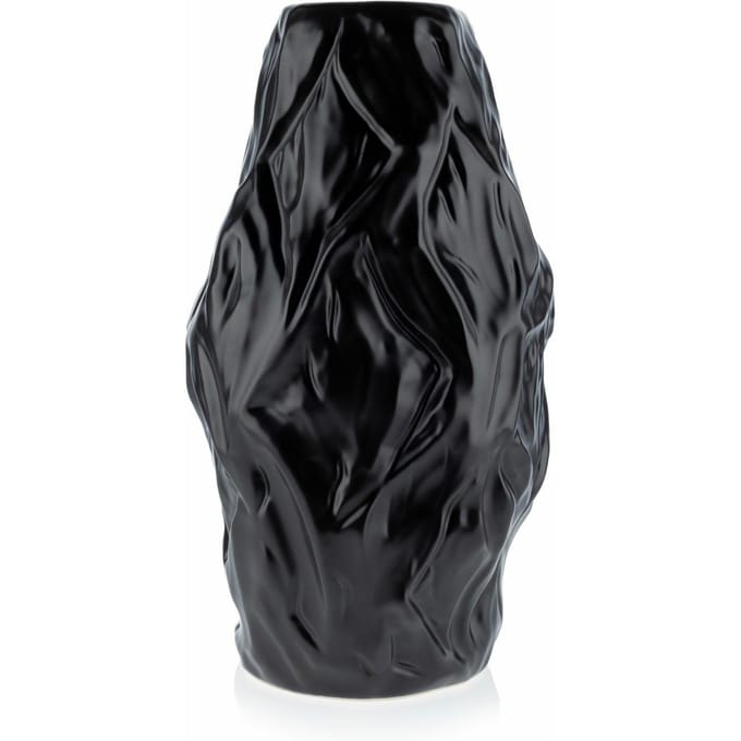 Flore Louis - Vaas - Keramiek - Zwart - Modern - Elegantie - 29 cm