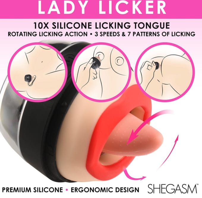XR Brands - Lady Licker - Clitoral Stimulator