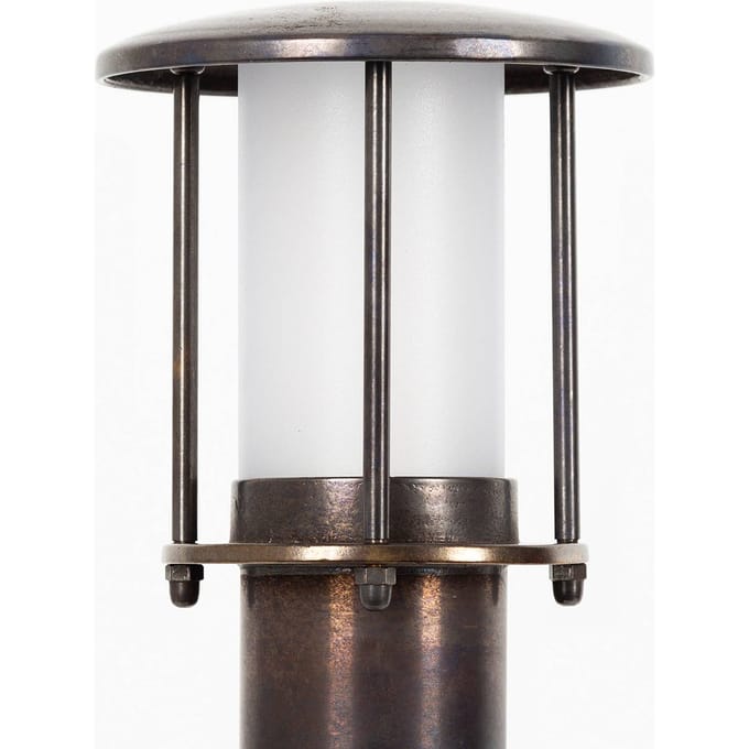 K.S. Verlichting Resident buitenwandlamp van messing, brons