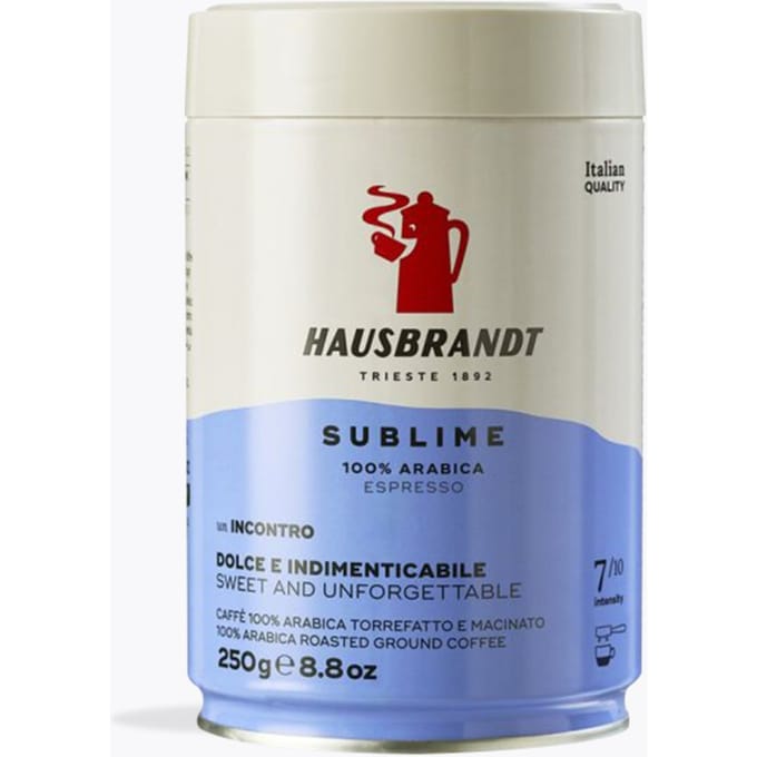 Hausbrandt Sublime 100% Arabica Espresso gemalen 250g