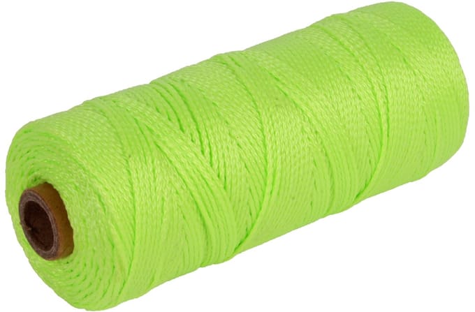 Talen Tools - Uitzetkoord - 200 m - 1,5 mm - High Quality - Groen