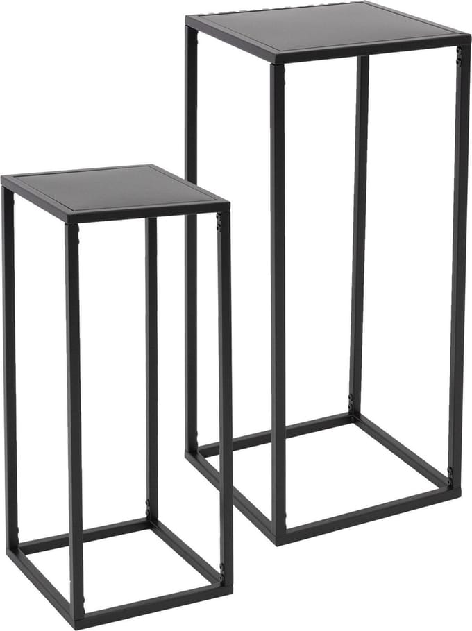 Bloemstandaard Set van 2 Metalen Bloempot