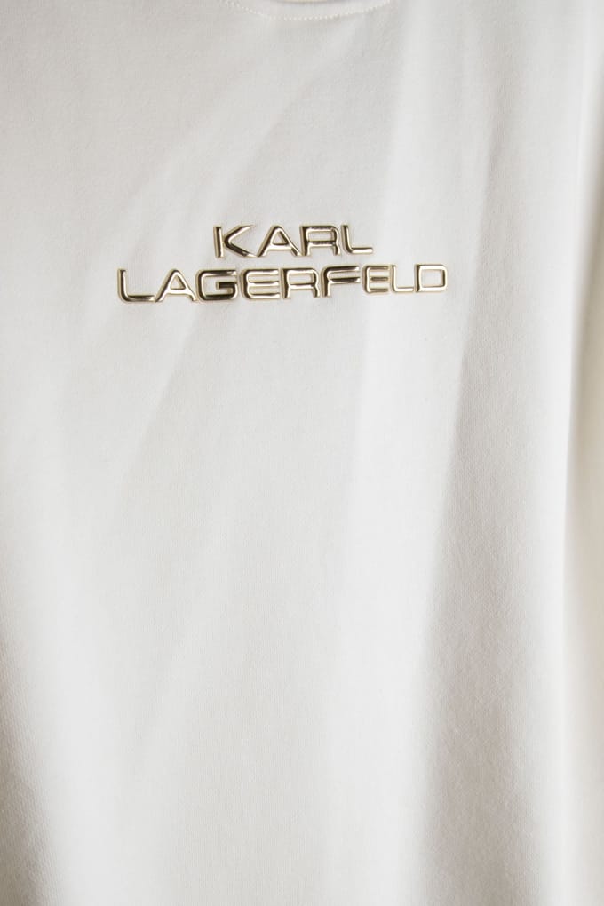 Karl Lagerfeld Champagne Sweat Crewneck Taglia: XXL | Maglioni a maglia Outlet | Uomo