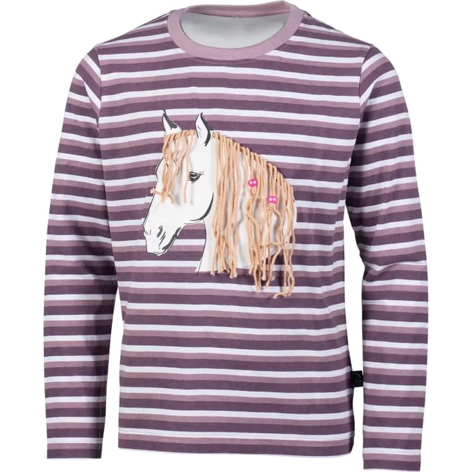 HKM Longsleeve shirt Alva - maat 98/104 - Lilac