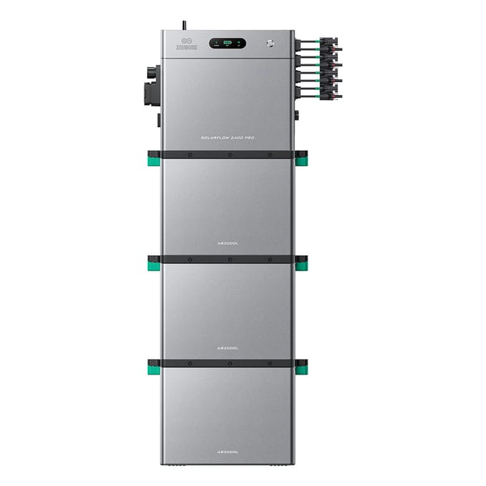 Zendure SolarFlow 2400 Pro - SolarFlow 2400 Pro (2.4 kWh) / 3*AB3000L (8.64 kWh) / Zonder panelen