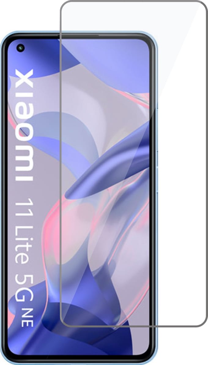 Screenprotector geschikt voor Xiaomi Mi 11 Lite 5G NE - Glas Screen Protector
