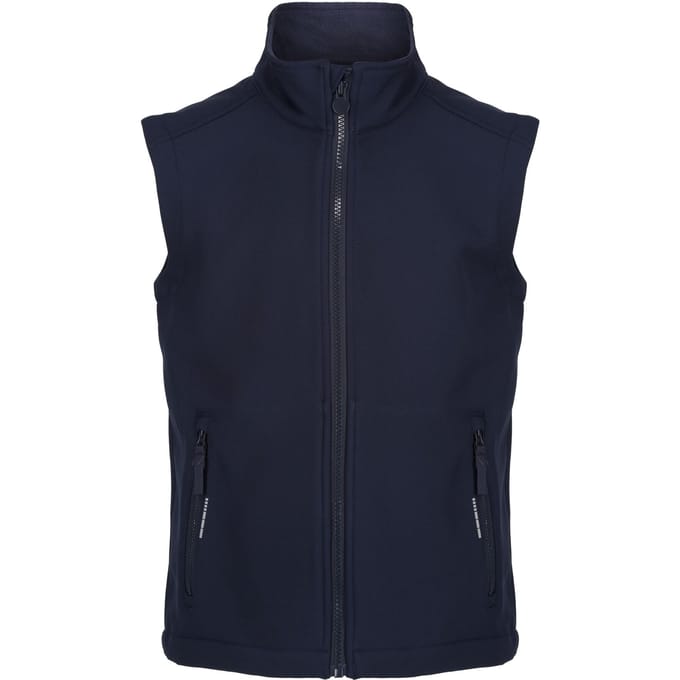 Regatta Kinder/Kids Ablaze Softshell Reflecterend Gilet (Marine)