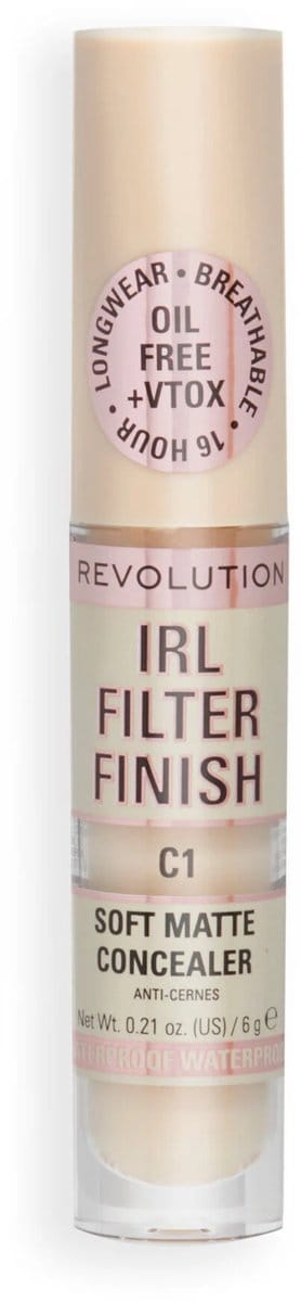 Makeup Revolution IRL Filter Finish Concealer - C1