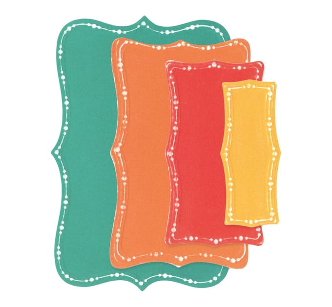 Sizzix Framelits Ponssjabloon "Top Note by Stacey Park"