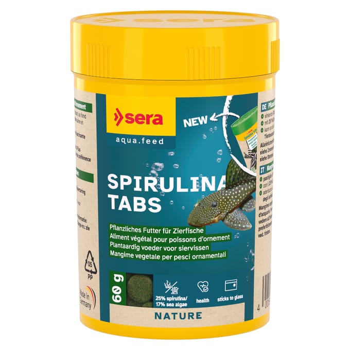 Sera Spirulina Nature Voertabletten - 100 ml